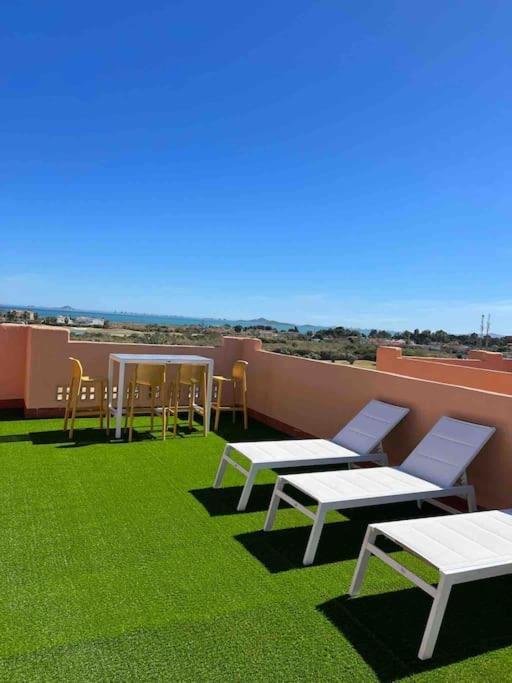 Lujoso Atico Sobre El Golf En Los Alcazares Los Alcázares Exterior foto